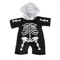 Skeleton Onesie Teddy Bear Outfit Make a Bear