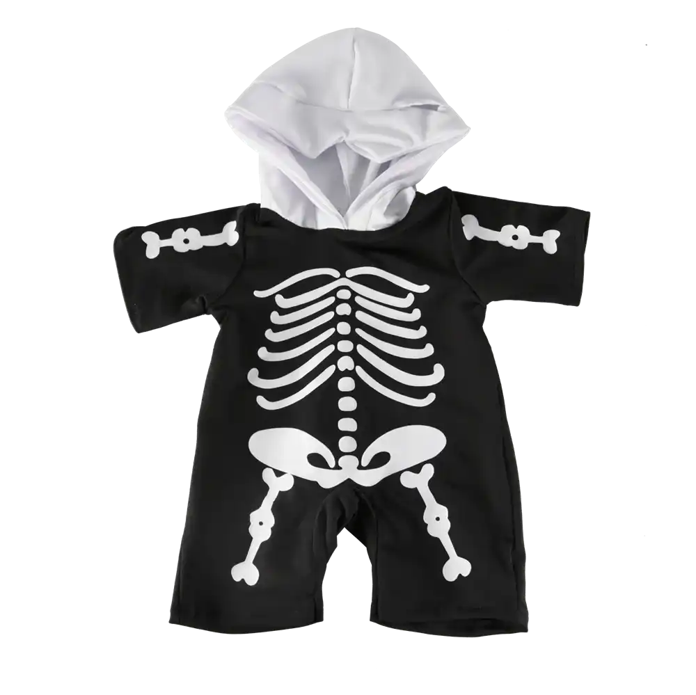 Skeleton Onesie Teddy Bear Outfit Make a Bear