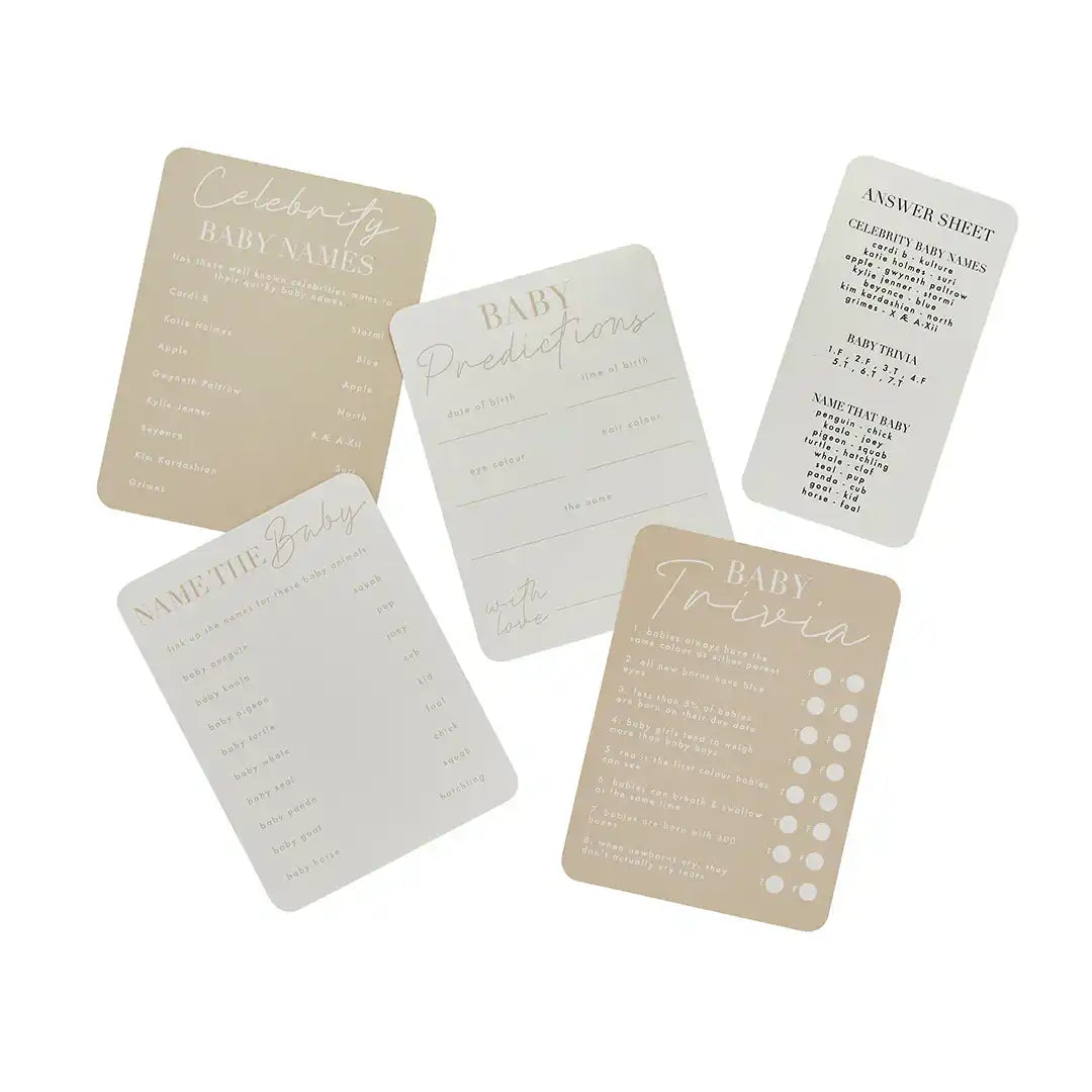 Baby Shower Activity Pack Baby Shower