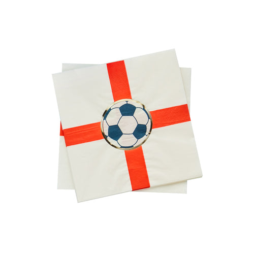 England Football Paper Napkins (x16)
