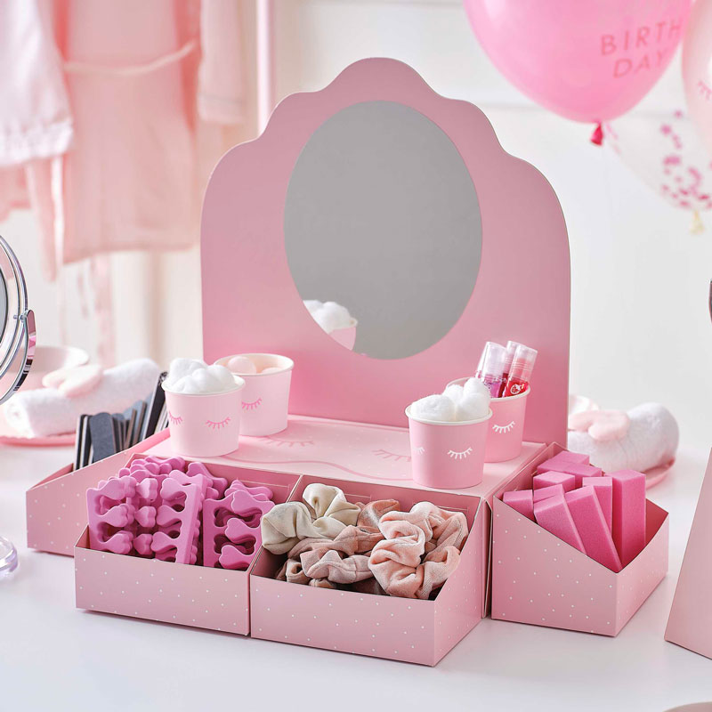 Pink Pamper Station & Treat Stand
