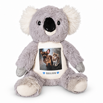 Add your Photo Personalised Koala Teddy