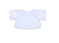 White T-Shirt Teddy Bear Outfit Make a Bear