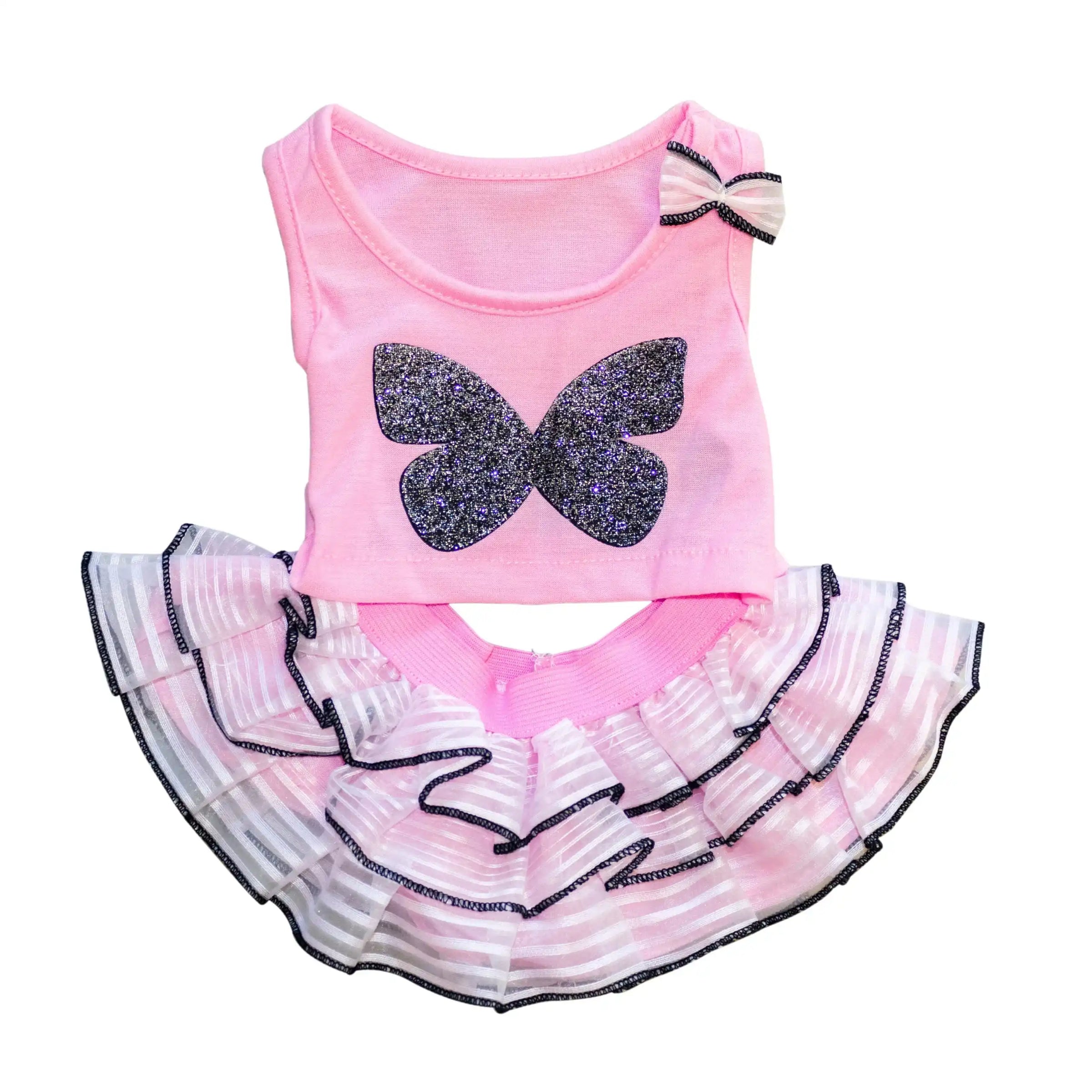 Pink Tutu Teddy Bear Outfit Make a Bear