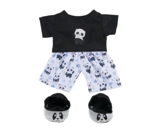 Panda PJ & Slippers Teddy Bear Outfit Make a Bear
