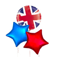Union Jack Balloon Bundle Personalised Balloons