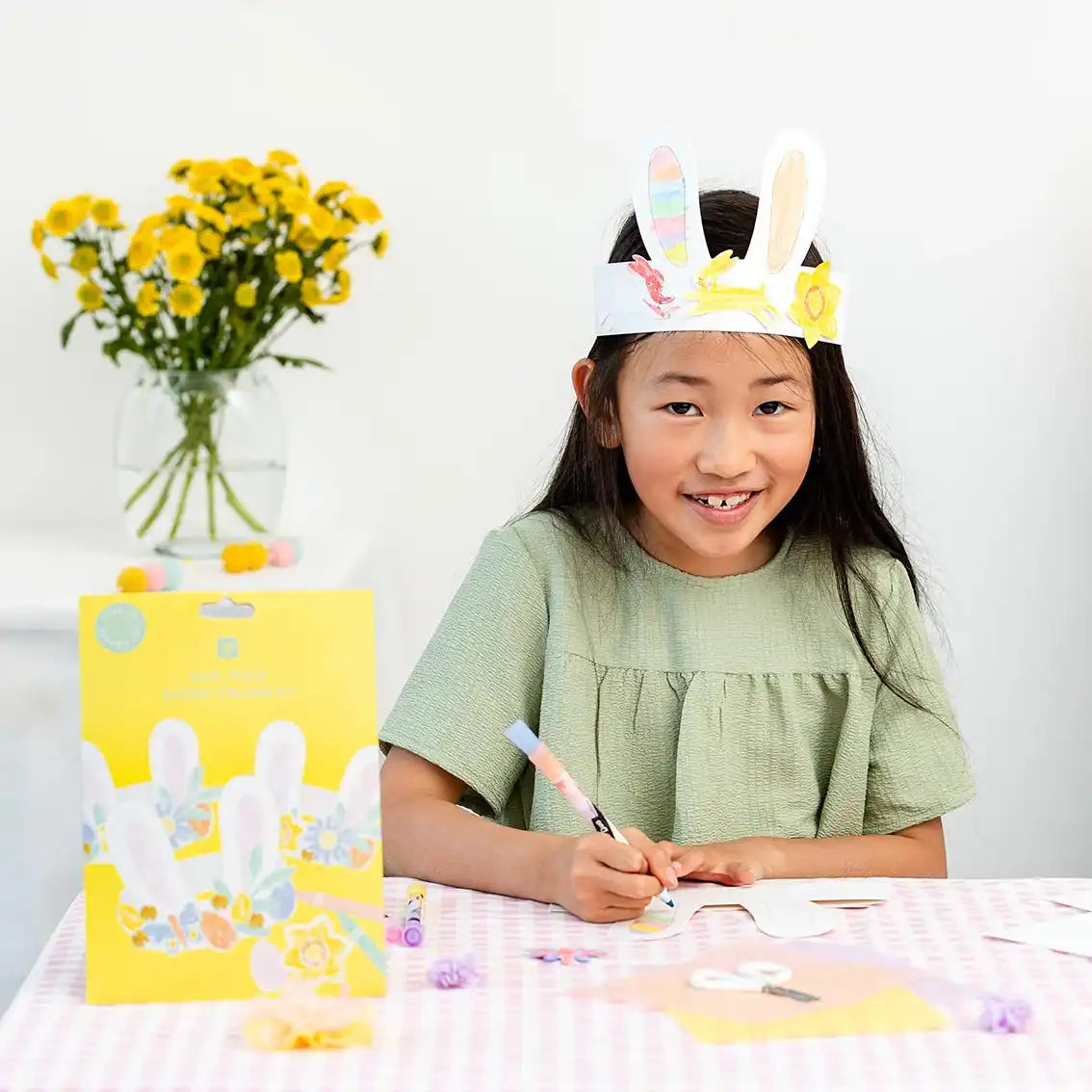Spring Bunny Ears Headband Making Kit (x6) Easter