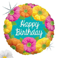 Personalised Inflated Balloon Bouquet in a Box - Birthday Unicorn Personalised Balloons