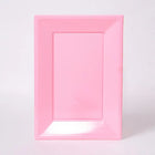 Reusable Plastic Serving Trays - Pale Pink (x3)