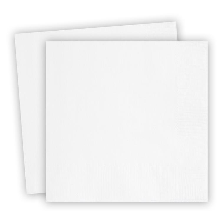 Value Pack - Paper Napkins White (x50)