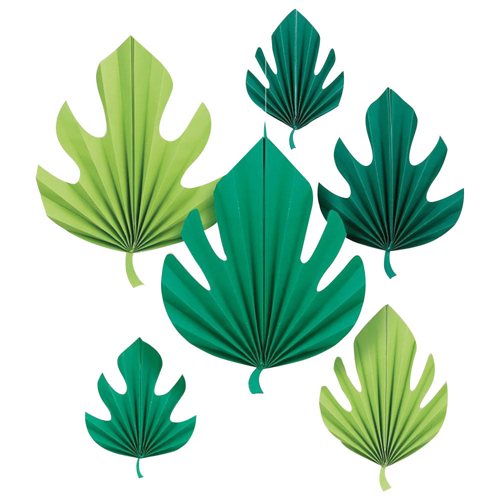 Eco Palm Palm Leaf Fans Tropical Party Decorations Party Pieces