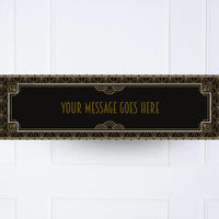 Hollywood Style Personalised Party Banner No None Personalised Banner