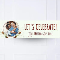 Celebration Personalised Party Banner Yes Personalised Banner