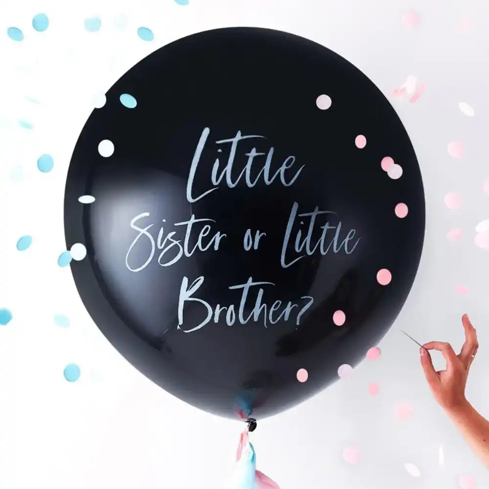 Little Brother/Sister Gender Reveal Balloon Gender Reveal
