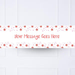 Pink Twinkle Personalised Party Banner