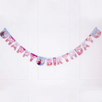 Disney Frozen 2 Happy Birthday Banner Kids Party
