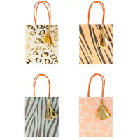 Safari Animal Print Party Bags (x8) Kids Party