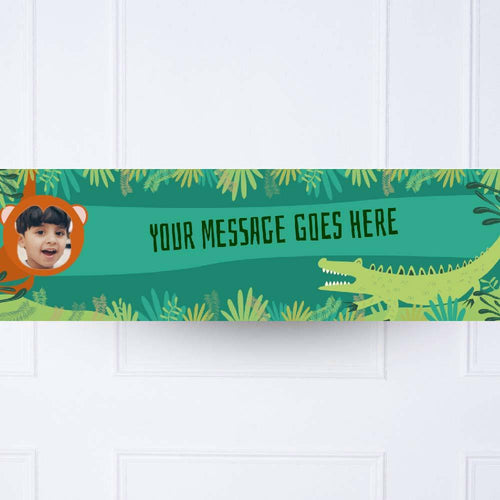 Snappy Birthday Personalised Party Banner