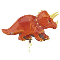 Triceratops Foil Balloon Kids Party