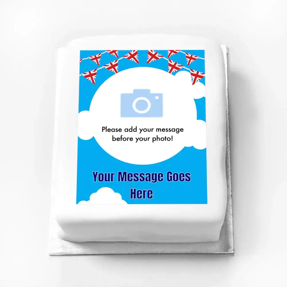 Personalised Photo Cake - Best of British Personalised Cake
