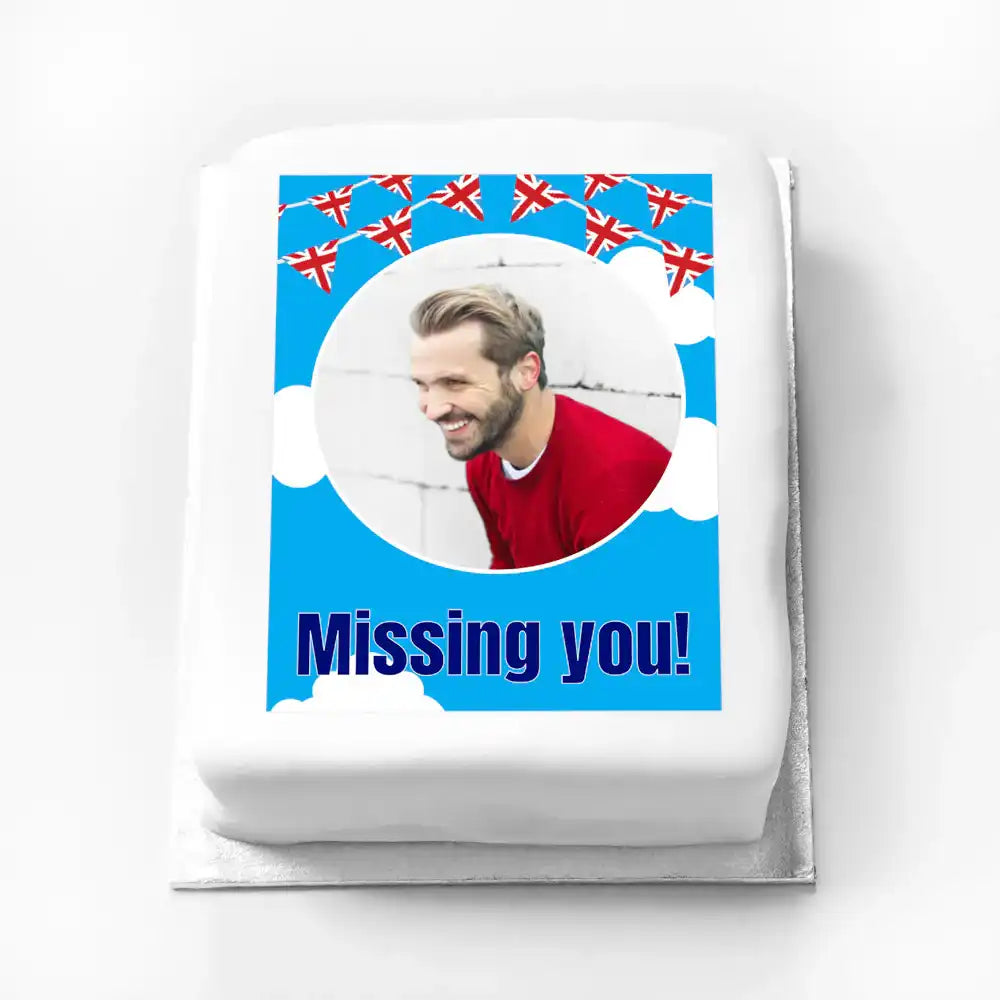 Personalised Photo Cake - Best of British Personalised Cake