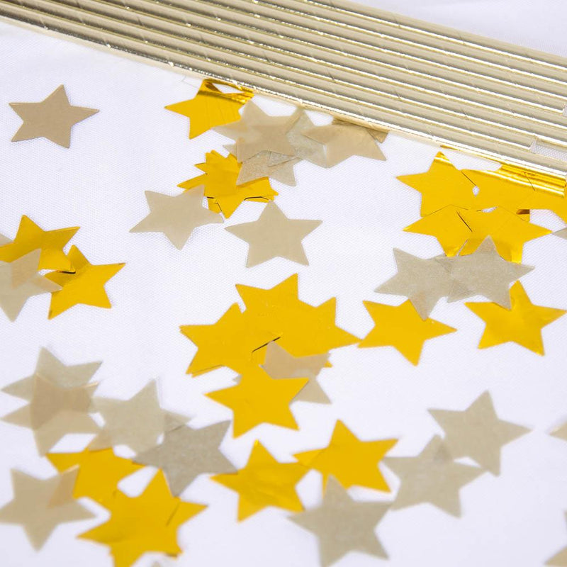 Gold Star Confetti 15g