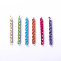 Metallic Candles Rainbow (x24) General Party