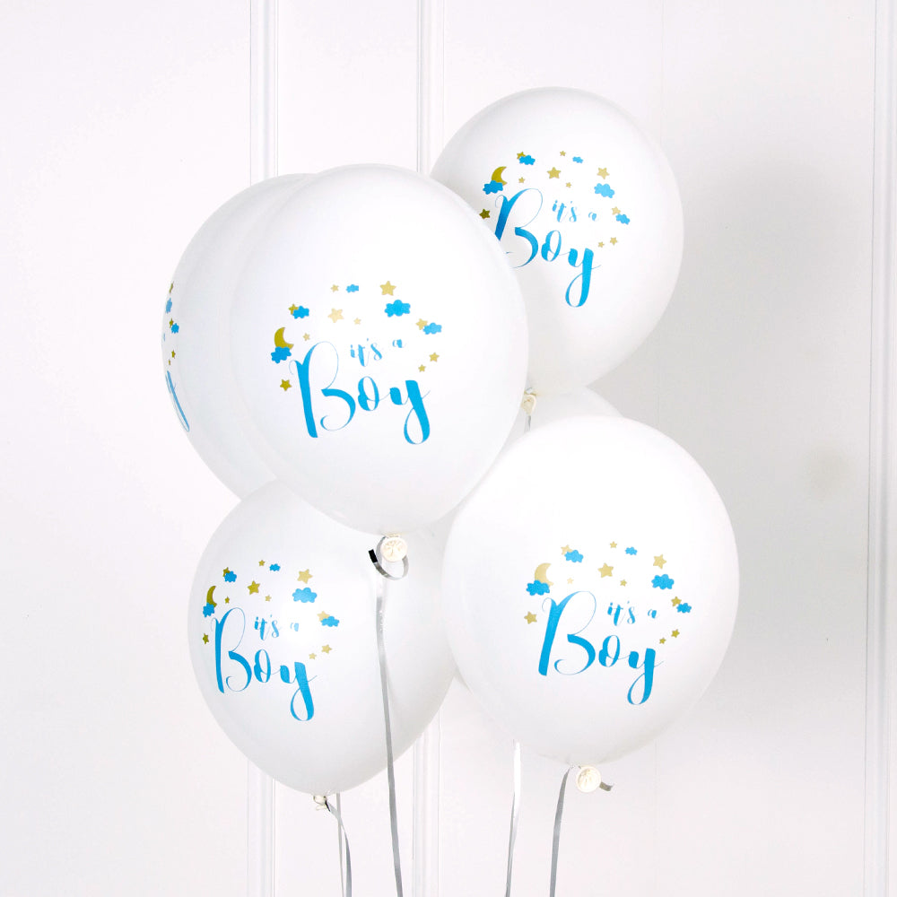 Baby shower shop latex balloons