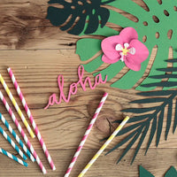 Aloha Table Confetti Decorations (x6) Summer
