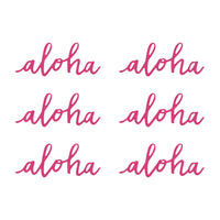 Aloha Table Confetti Decorations (x6) Summer