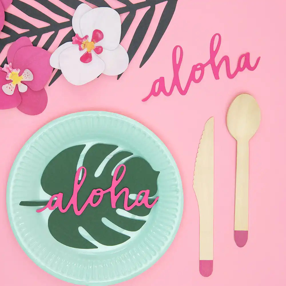 Aloha Table Confetti Decorations (x6) Summer