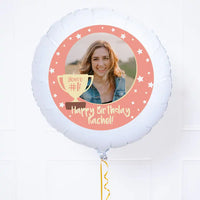 Personalised Photo Balloon - You’re Number 1: Pink Personalised Balloons