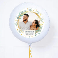 Personalised Photo Balloon – Botanical Personalised Balloons