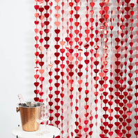Red Heart Backdrop Valentine's Day