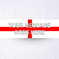 England Personalised Party Banner