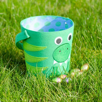 Easter Felt Basket Dinosaur Easter