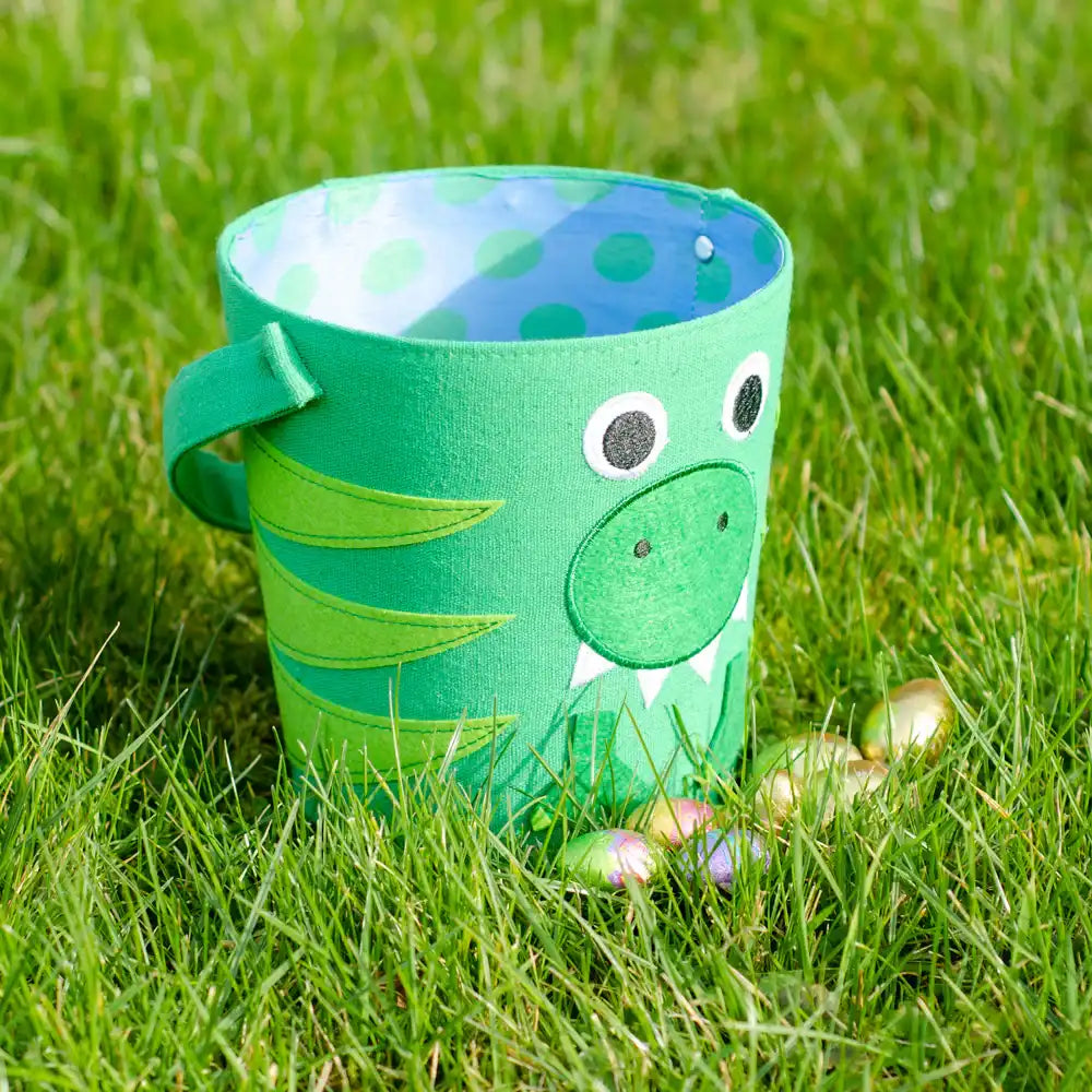 Easter Felt Basket Dinosaur Easter