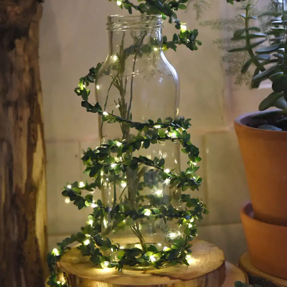 Green Foliage String Lights (2m) General Party