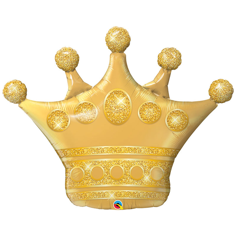 Golden Crown Foil Balloon