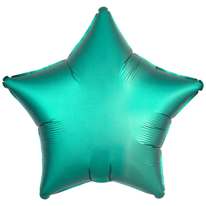 Star Foil Balloon - Jade Green