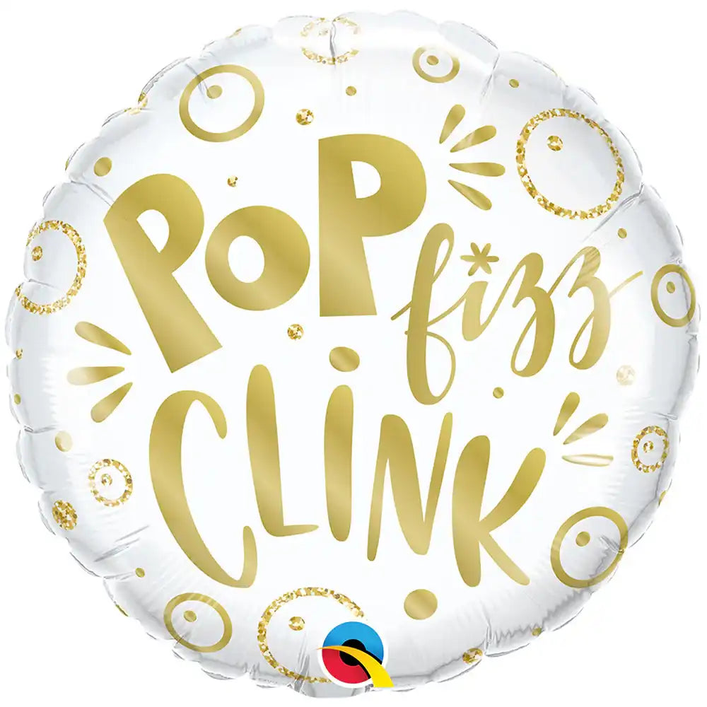 Pop, Fizz, Clink Foil Balloon Everyday