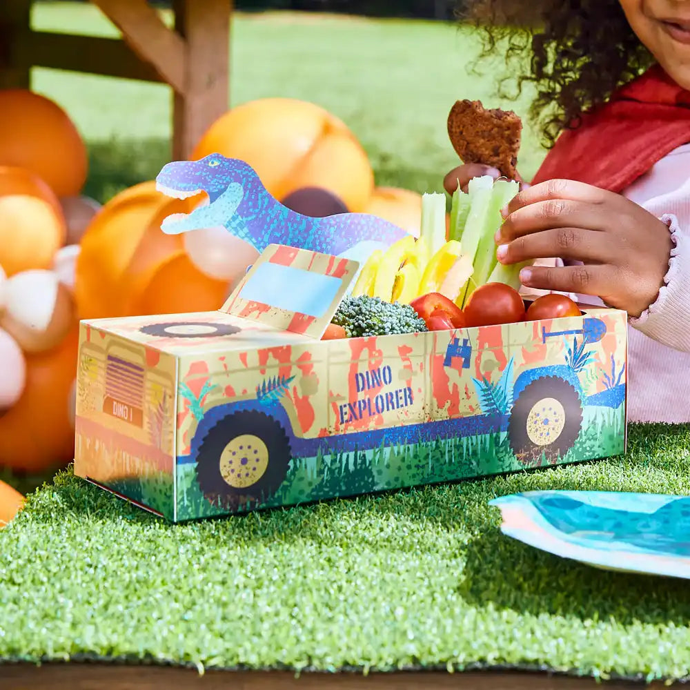Dino Explorer Food Trays (x4) Own Brand
