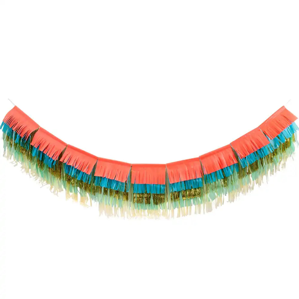Colourful Fringe Large Garland (3m) General Party