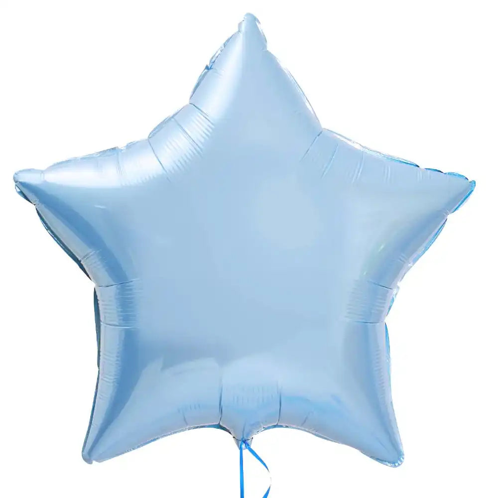 Deluxe Personalised Balloon Bunch - 80th Birthday Blue Personalised Balloons