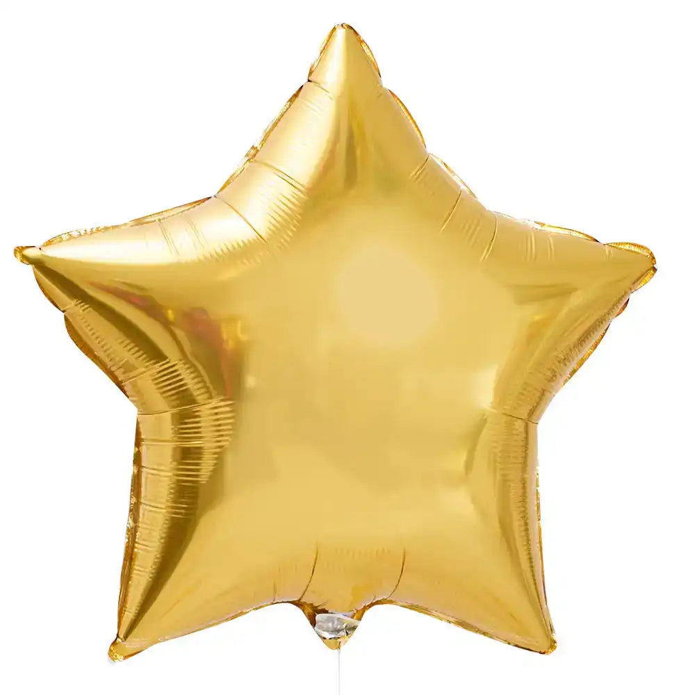 Deluxe Personalised Balloon Bunch - 21st Birthday Gold & Pink Personalised Balloons