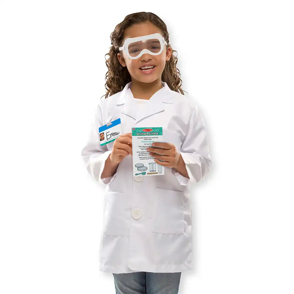 Scientist Role Play Costume Kids Party