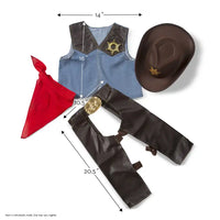 Cowboy Role Play Costume Melissa & Doug
