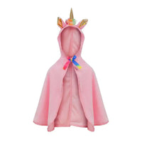 Baby Unicorn Cape - Pink Kids Party