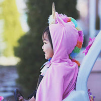 Baby Unicorn Cape - Pink Kids Party