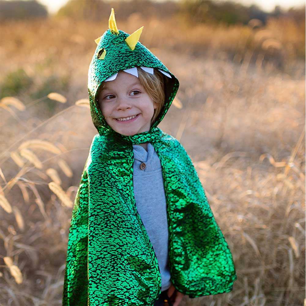 Kids Reversible Dragon/Knight Cape Great Pretenders